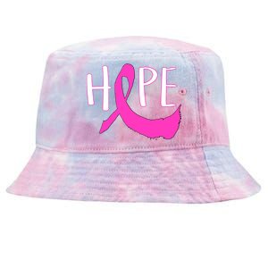 Hope Breast Cancer Awareness Logo  Tie-Dyed Bucket Hat