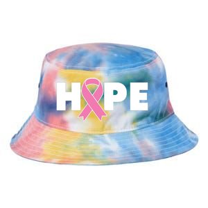 Hope Breast Cancer Awareness Ribbon Tie Dye Newport Bucket Hat