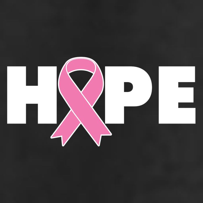 Hope Breast Cancer Awareness Ribbon Beanie