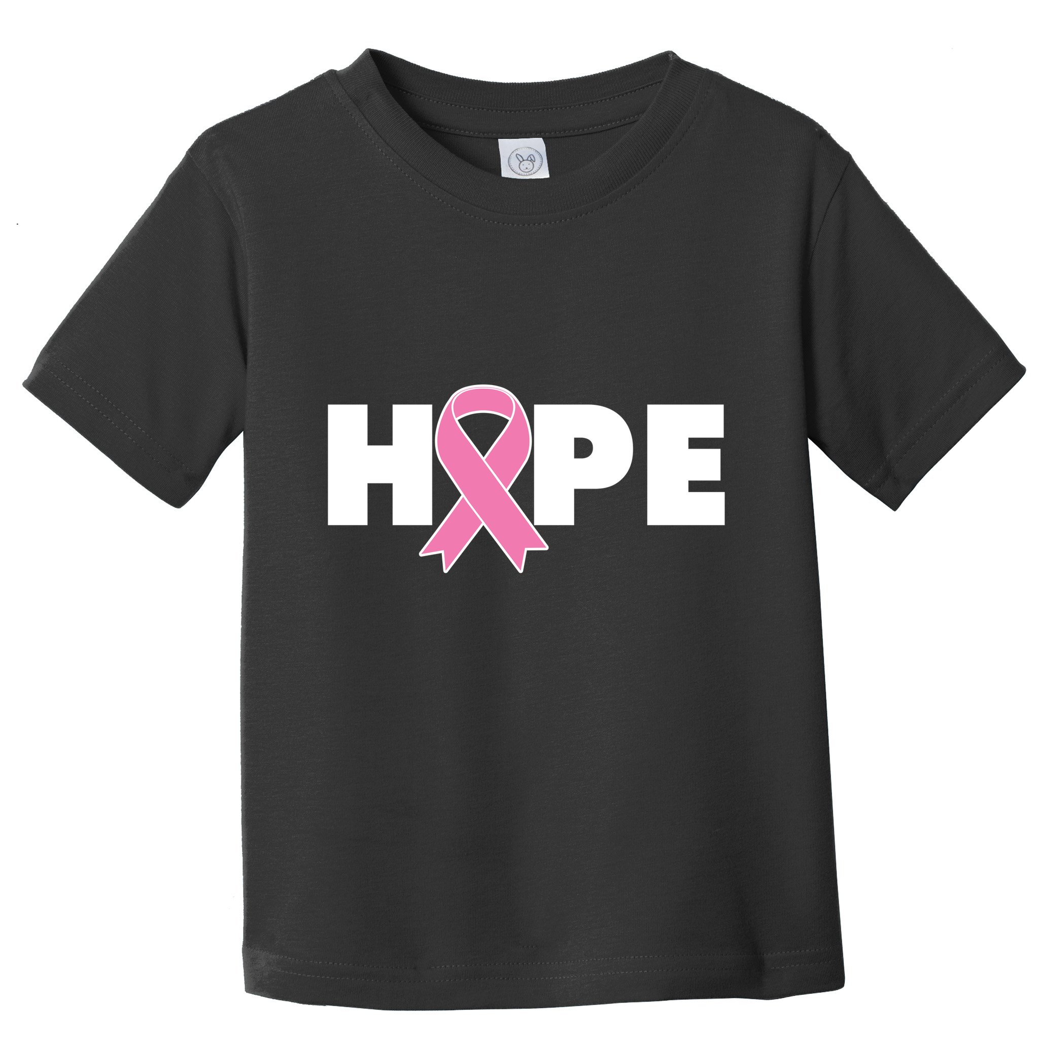 Hope Breast Cancer Awareness Ribbon Toddler T-Shirt