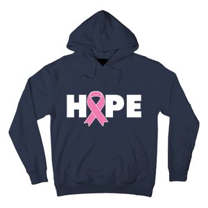 Hope Breast Cancer Awareness Ribbon Hoodie