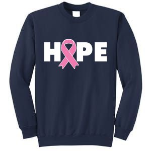 Hope Breast Cancer Awareness Ribbon Sweatshirt