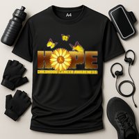 Hope Childhood Cancer Awareness Performance Shirt