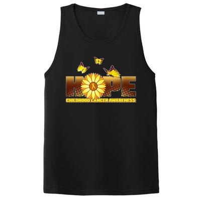 Hope Childhood Cancer Awareness PosiCharge Competitor Tank