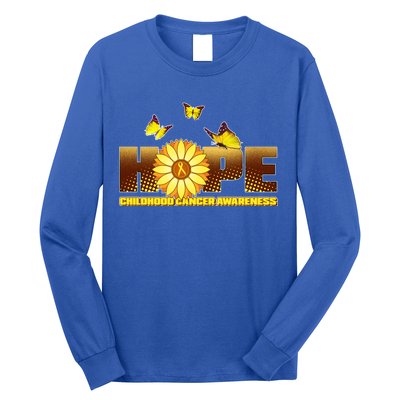 Hope Childhood Cancer Awareness Long Sleeve Shirt