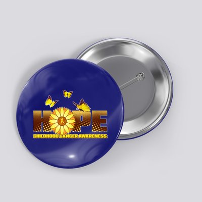 Hope Childhood Cancer Awareness Button