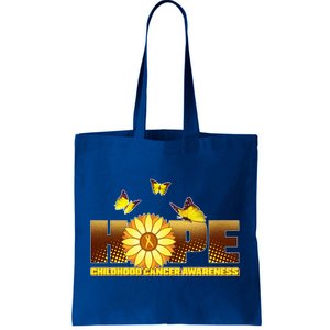 Hope Childhood Cancer Awareness Tote Bag