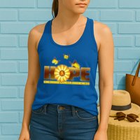 Hope Childhood Cancer Awareness Womens Tank Top