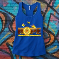 Hope Childhood Cancer Awareness Womens Tank Top