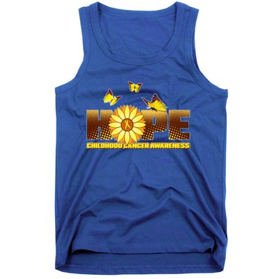 Hope Childhood Cancer Awareness Tank Top