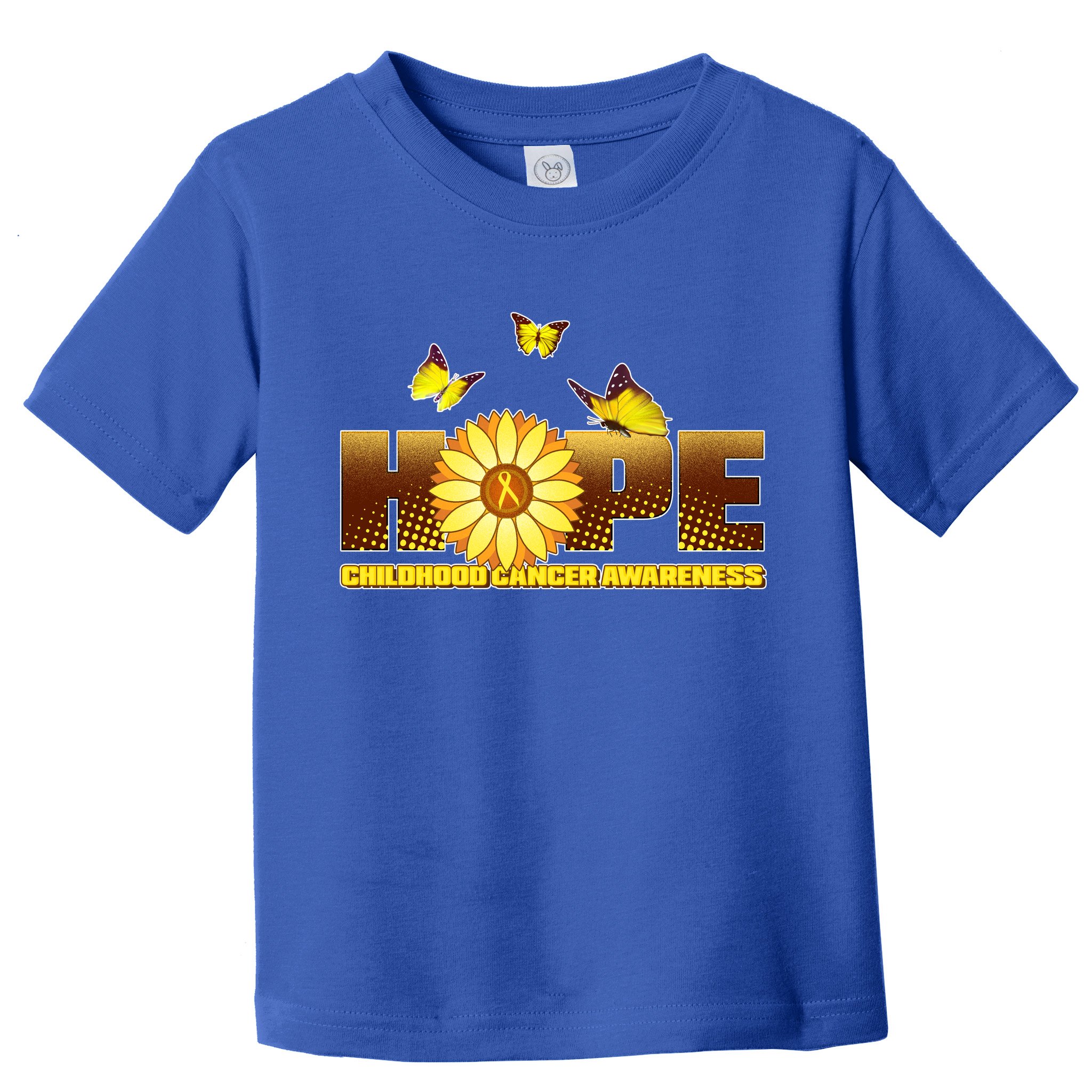 Hope Childhood Cancer Awareness Toddler T-Shirt