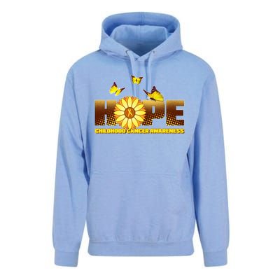 Hope Childhood Cancer Awareness Unisex Surf Hoodie