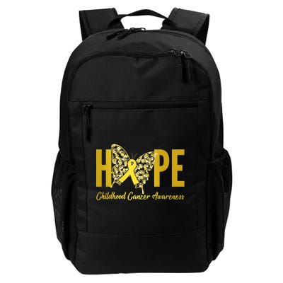 Hope Childhood Cancer Awareness Butterfly Daily Commute Backpack