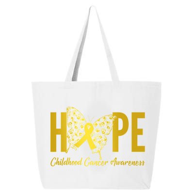 Hope Childhood Cancer Awareness Butterfly 25L Jumbo Tote