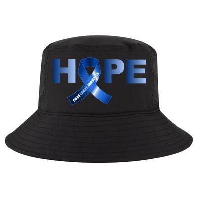 Hope Colon Cancer Awareness Fight Logo Cool Comfort Performance Bucket Hat