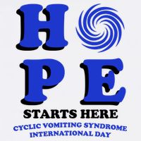 Hope Cyclic Vomiting Syndrome Cooling Performance Crew T-Shirt