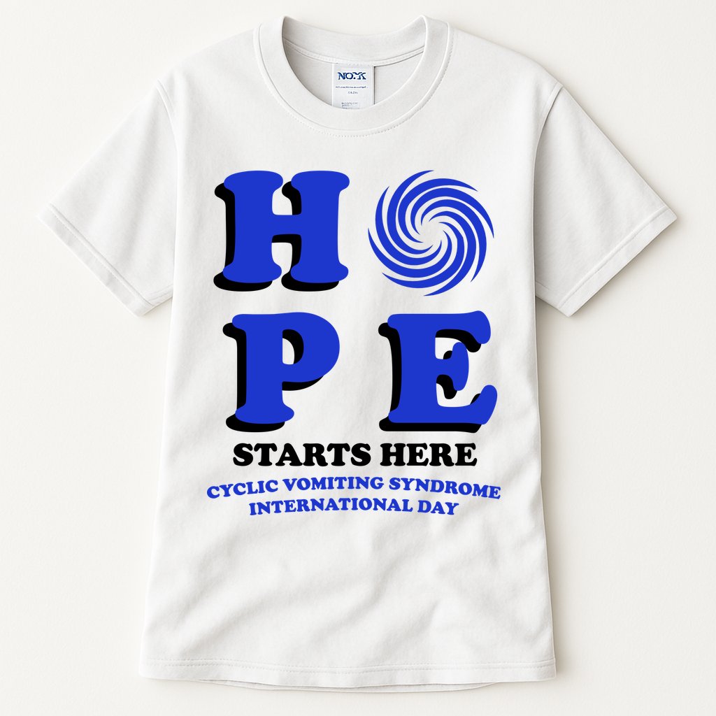 Hope Cyclic Vomiting Syndrome Tall T-Shirt