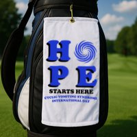 Hope Cyclic Vomiting Syndrome Golf Towel