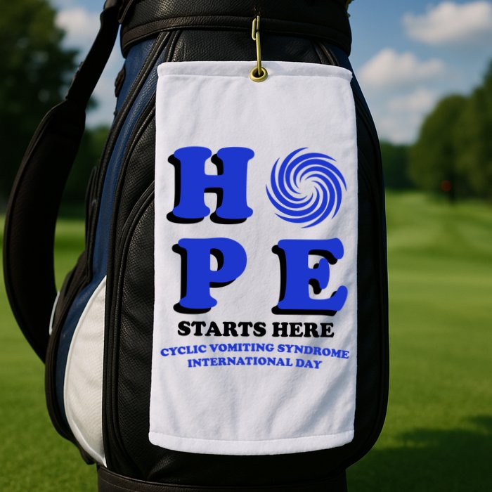 Hope Cyclic Vomiting Syndrome Golf Towel