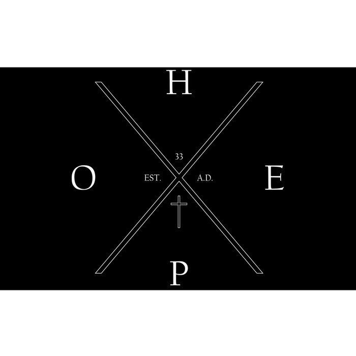 Hope Est. 33 AD Christian Bumper Sticker