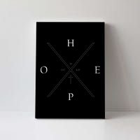 Hope Est. 33 AD Christian Canvas