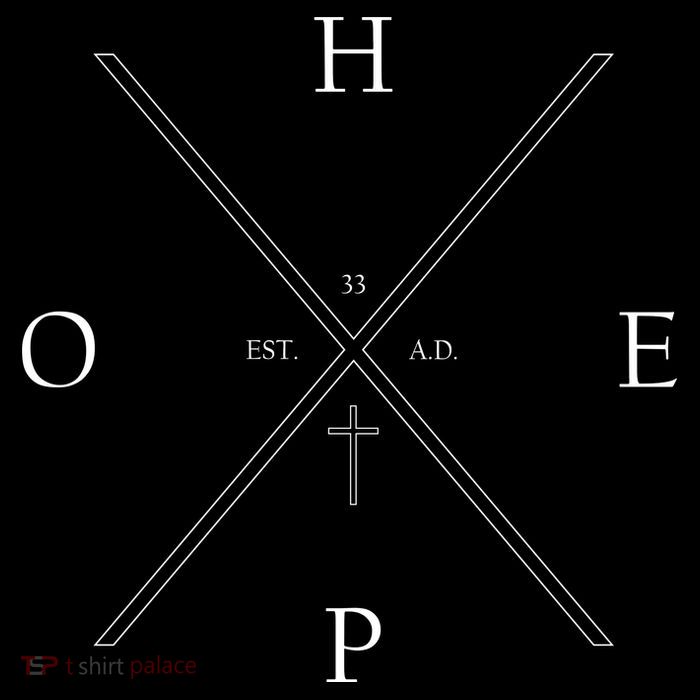 Hope Est. 33 AD Christian Tie-Dye T-Shirt