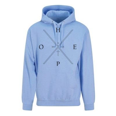 Hope Est. 33 AD Christian Unisex Surf Hoodie