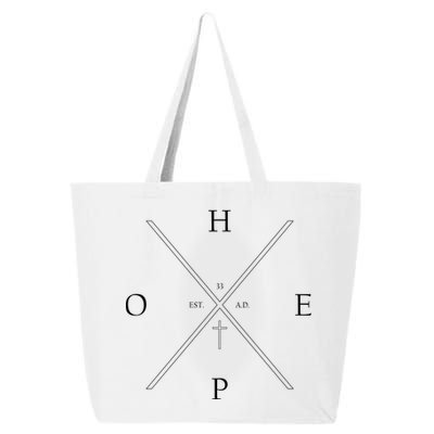 Hope Est. 33 AD Christian 25L Jumbo Tote