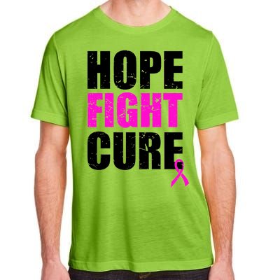 Hope Fight Cure Breast Cancer Adult ChromaSoft Performance T-Shirt