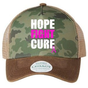 Hope Fight Cure Breast Cancer Legacy Tie Dye Trucker Hat