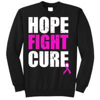 Hope Fight Cure Breast Cancer Sweatshirt