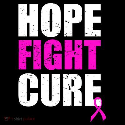 Hope Fight Cure Breast Cancer T-Shirt