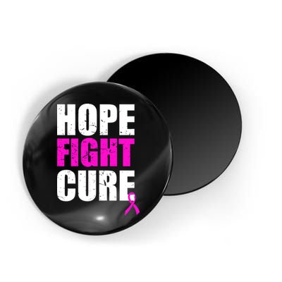 Hope Fight Cure Breast Cancer Magnet