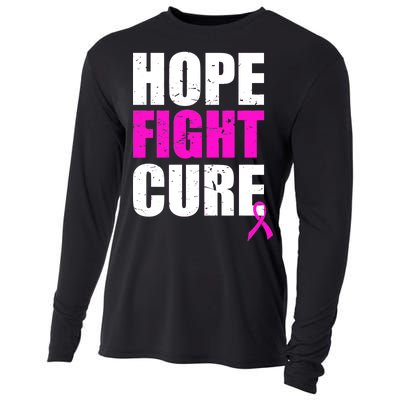 Hope Fight Cure Breast Cancer Cooling Performance Long Sleeve Crew