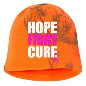 Hope Fight Cure Breast Cancer Kati - Camo Knit Beanie