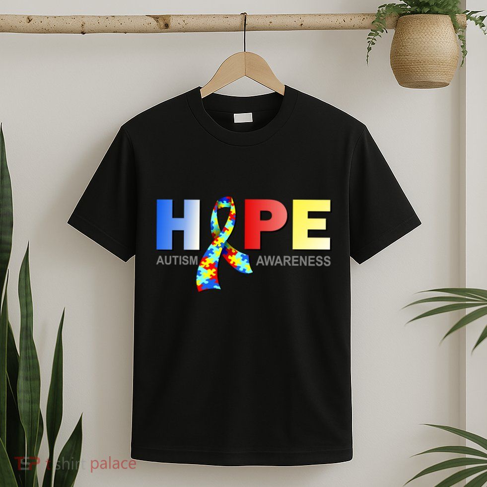Hope For Autism Awareness Tribute T-Shirt