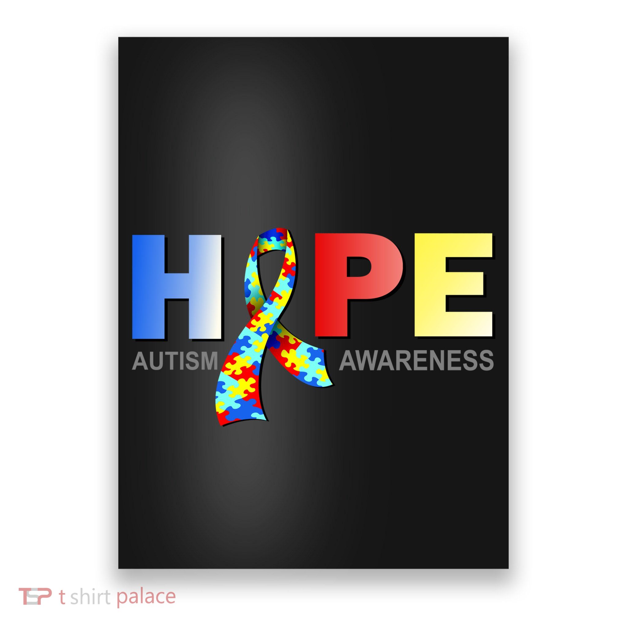 Hope For Autism Awareness Tribute Poster
