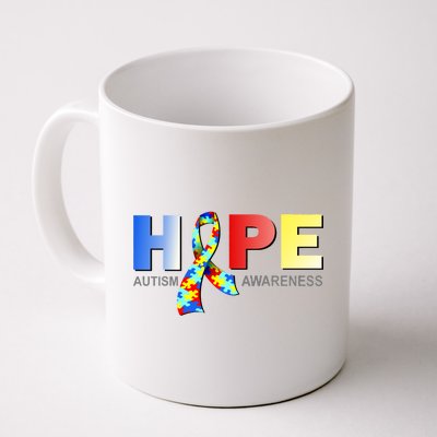 Hope For Autism Awareness Tribute Coffee Mug