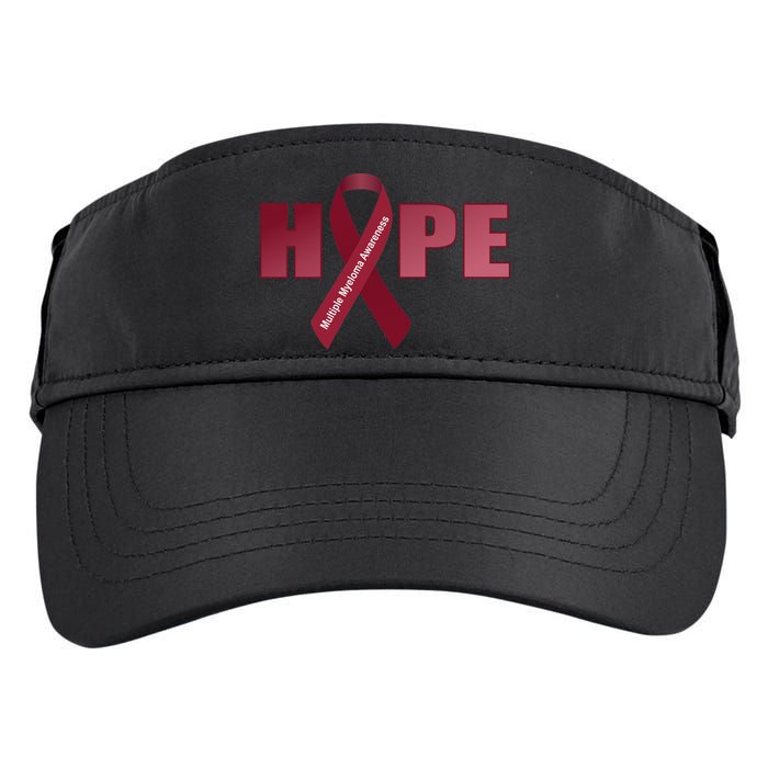 Hope For Multiple Myeloma Awareness Tribute Adult Drive Performance Visor
