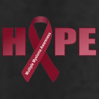 Hope For Multiple Myeloma Awareness Tribute Adult Drive Performance Visor