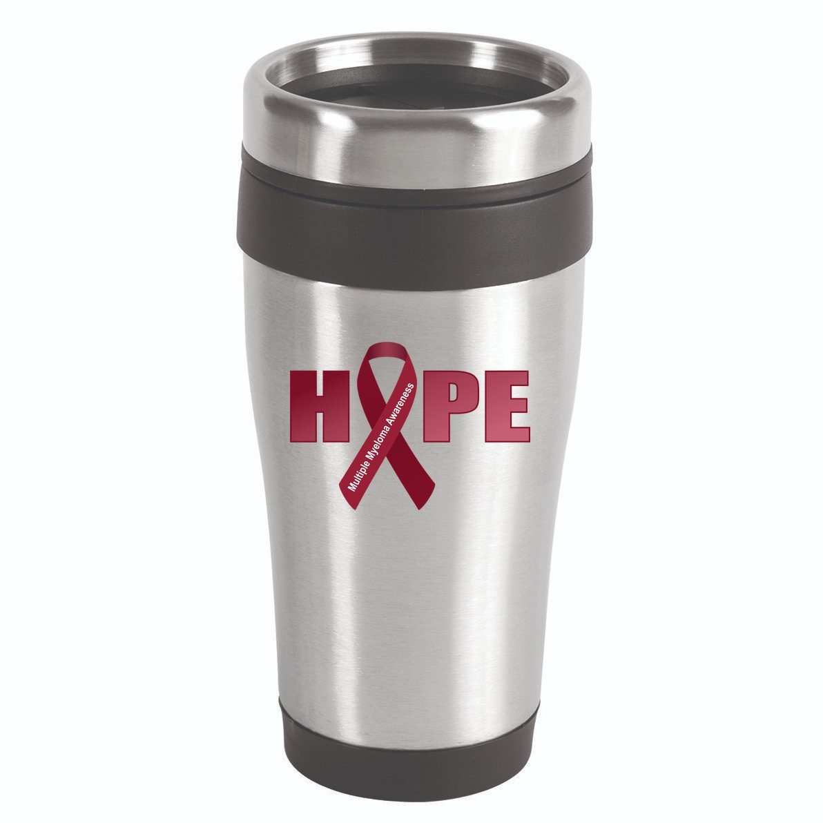Hope For Multiple Myeloma Awareness Tribute 16oz Travel Tumbler
