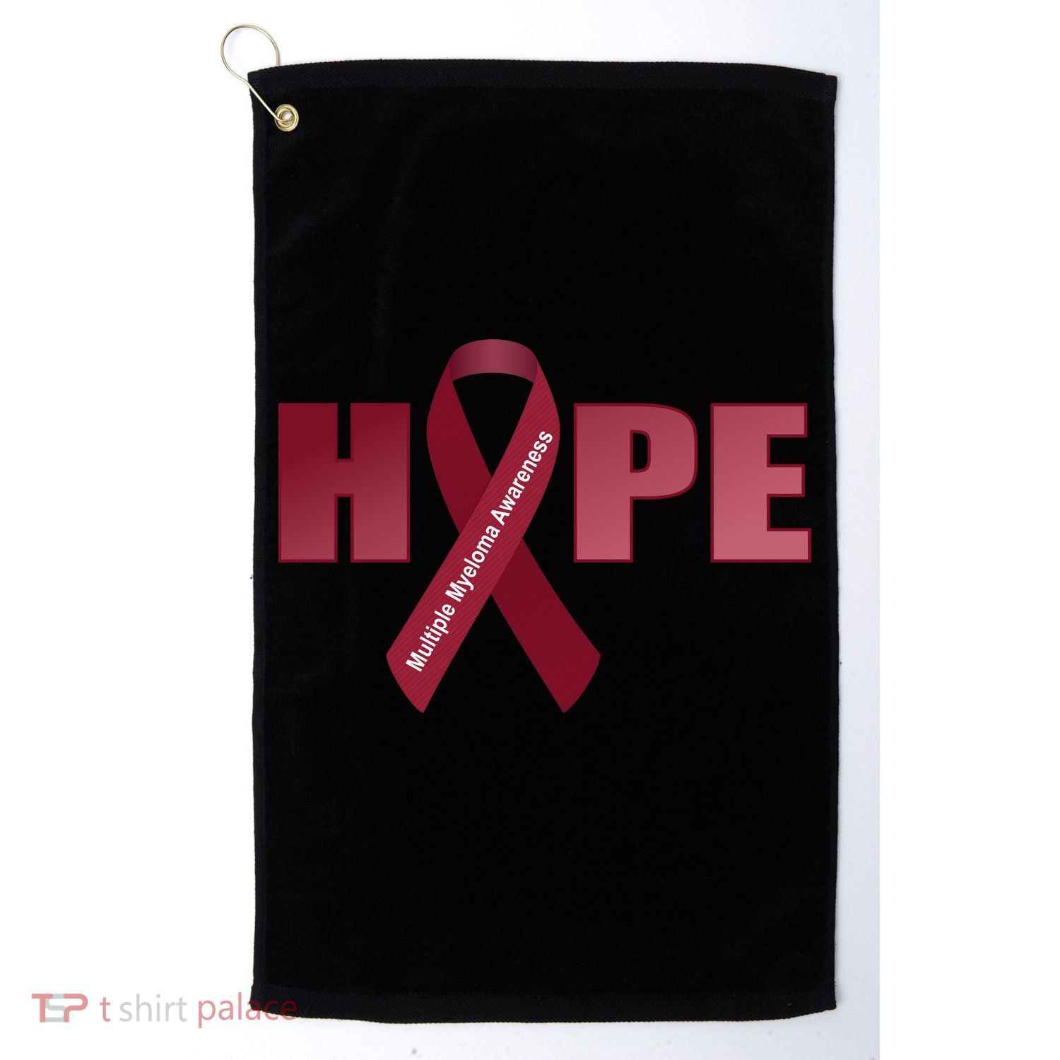 Hope For Multiple Myeloma Awareness Tribute Golf Towel