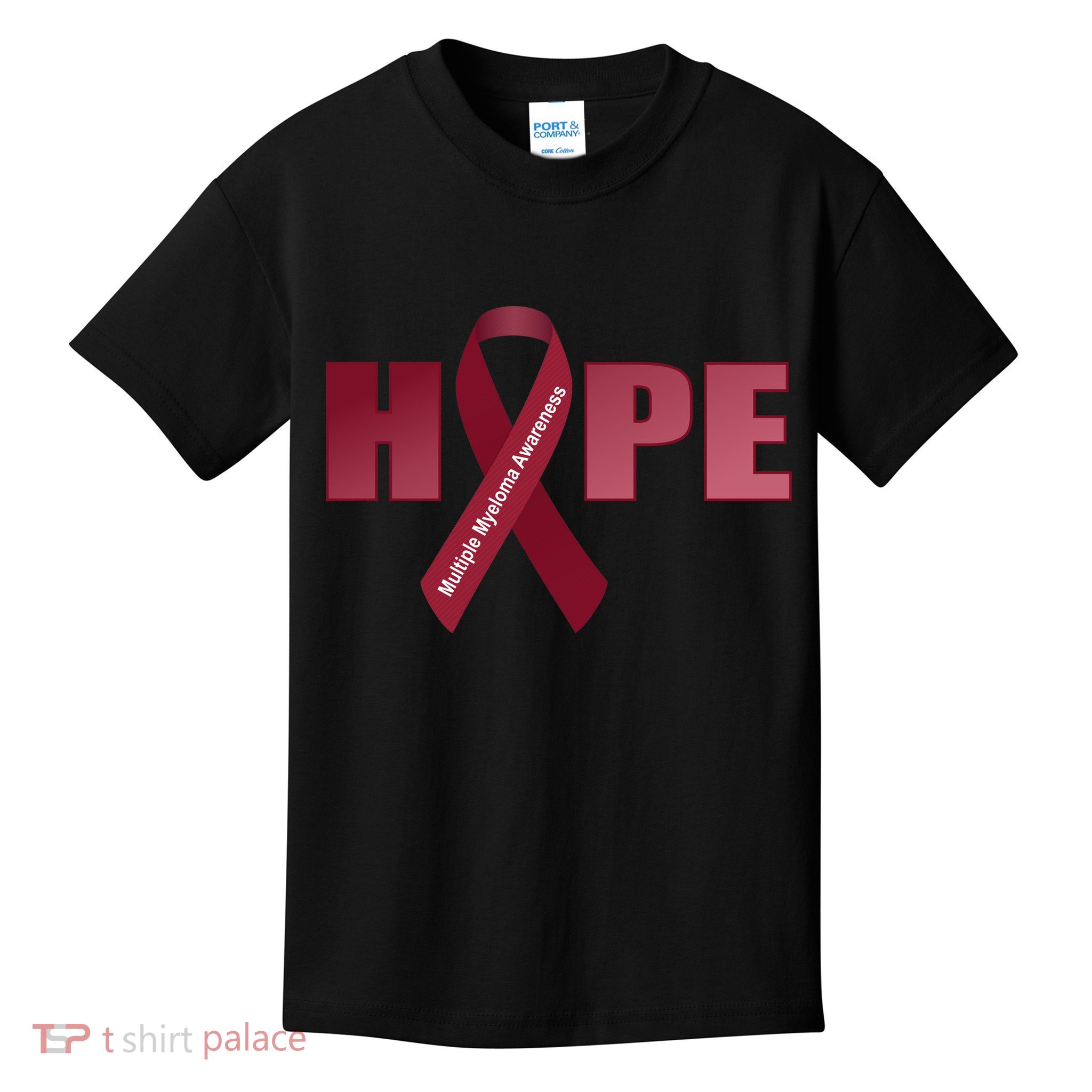 Hope For Multiple Myeloma Awareness Tribute Kids T-Shirt