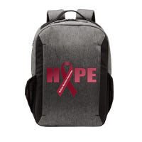 Hope For Multiple Myeloma Awareness Tribute Vector Backpack