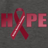 Hope For Multiple Myeloma Awareness Tribute Vector Backpack