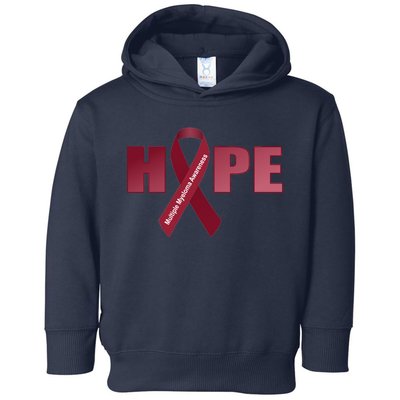 Hope For Multiple Myeloma Awareness Tribute Toddler Hoodie