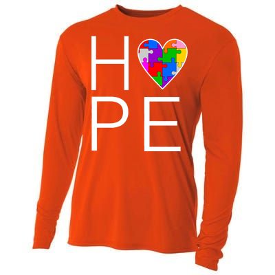 Hope Love Autism Cooling Performance Long Sleeve Crew