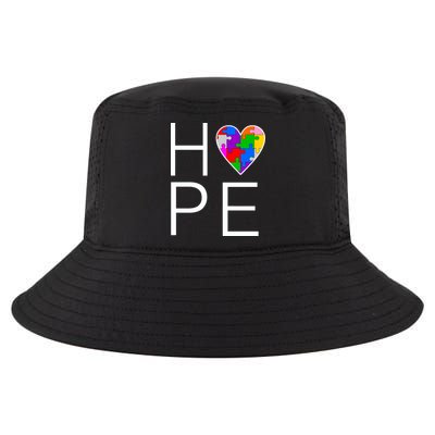 Hope Love Autism Cool Comfort Performance Bucket Hat