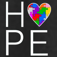 Hope Love Autism Adult Drive Performance Visor