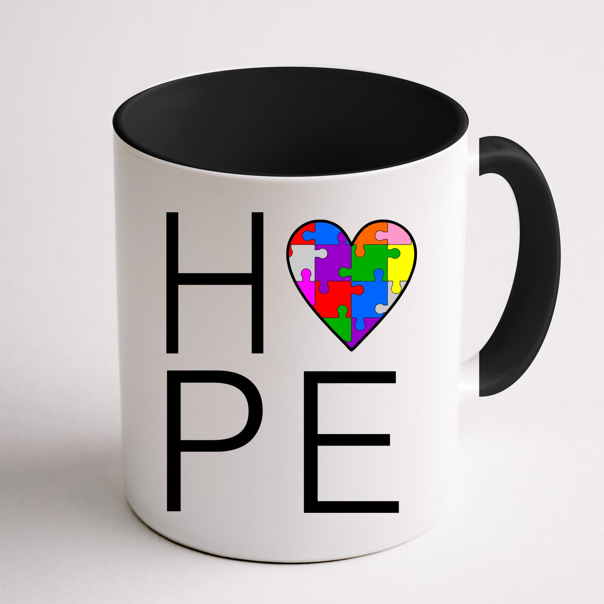 Hope Love Autism Mug